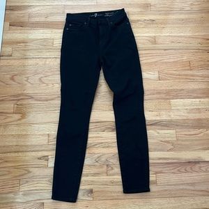7 for all mankind high waist ankle guenevere jeans